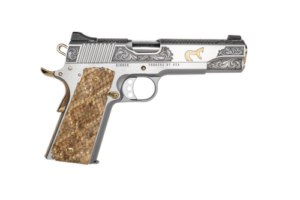 CNC Kimber “Rattler” .45 acp, rattleskin grip