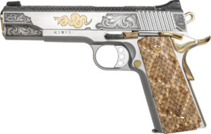 CNC Kimber “Rattler” .45 acp, rattleskin grip