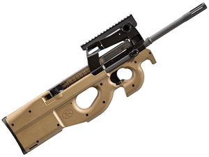 FN PS90 5.7x28m 16″ bbl, 50rd mag, FDE