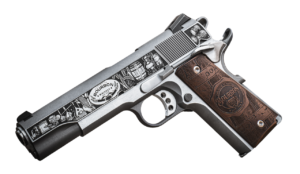 Springfield 1911-A1 Garrison .45 auto SS Engraver Bourbon-Model