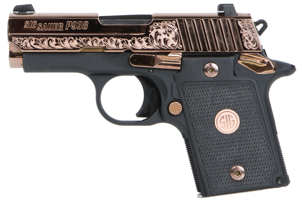 Sig Sauer P938 9mm Rose Gold-discontinued