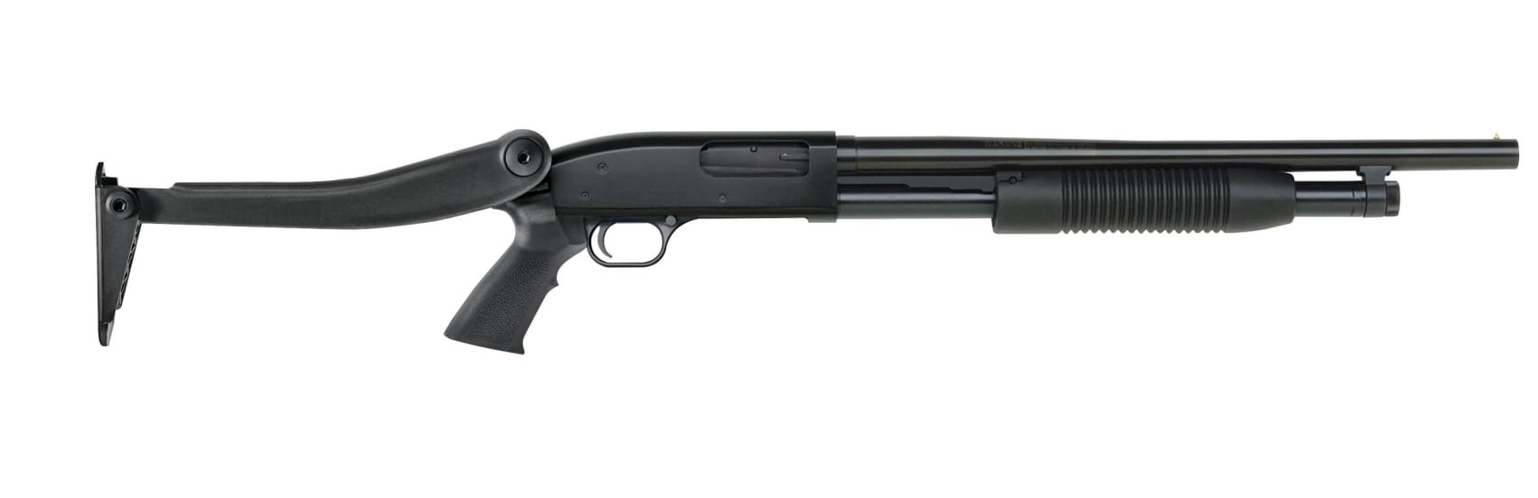 Mossberg 88 12ga Pump Action, 18.5” bbl, folding stock