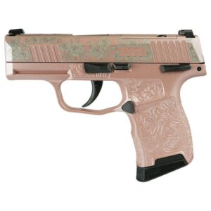 Sig Sauer P365 Rose Gold Roses .380 ACP 3.1″ Barrel