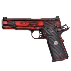 Wilson Combat CQB Elite Full Size 9mm Combat Tuff, Black/Red