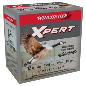 Winchester Xpert Shotgun Ammo BB Steel 1 1/8 oz 12 ga (125 rounds)