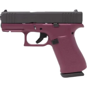 Glock 43X 9mm Sub Compact Black Cherry Elite Pistol, 10-Rd