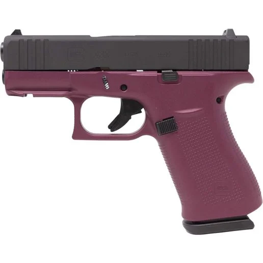 Glock 43X 9mm Sub Compact Black Cherry Elite Pistol, 10-Rd