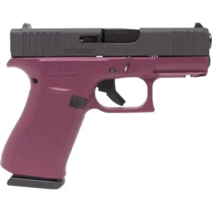 Glock 43X 9mm Sub Compact Black Cherry Elite Pistol, 10-Rd