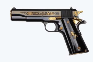 Talo Exclusive Colt Government 1911 “Oscuro y Oro” Model 70 .38 Super
