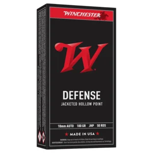 Winchester USA White Box Jacketed Hollow Point Pistol Ammunition 10mm 180GR (250 rounds)