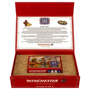Winchester USA 250th Anniversary Edition AA Shotgun Ammunition #8 – 12 ga (50 rounds)