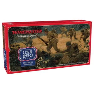 Winchester USA 250th Anniversary Edition Full Metal Jacket Handgun Ammunition .45 ACP 230GR (250 rounds)