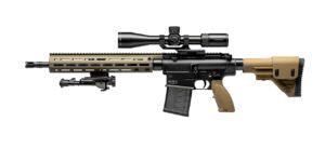 Heckler & Koch MR762A1 LRP III 16.5″ bbl w/ Vortex Viper PSTII, BLK/FDE, 20rd