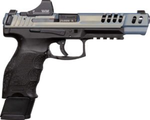 Heckler & Koch VP9 Match 9mm, Northern Lights Slide, Holosun SCS Reflex Sight 5.51″ bbl