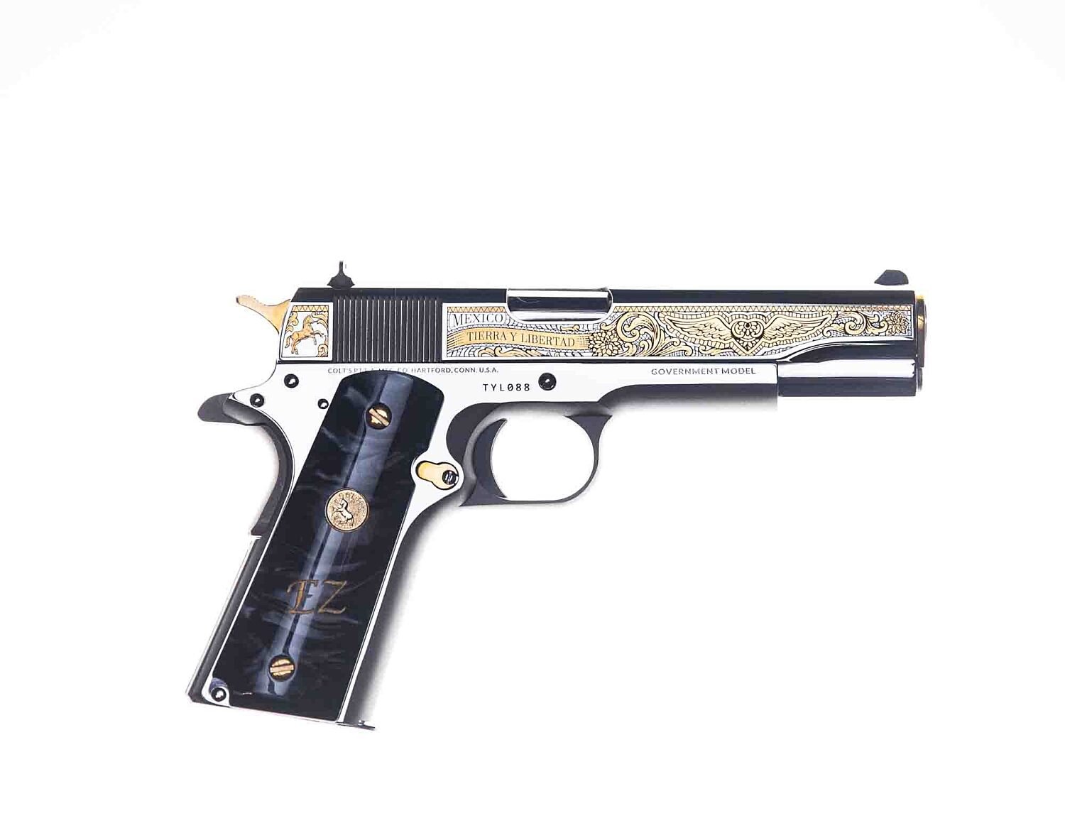 Colt Talo 1911 Stainless Zapata .38 Super One of 500 - Image 2